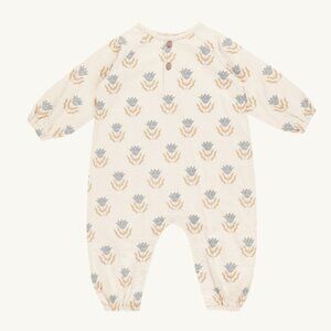 NWT - Rylee + Cru Flora Henley Jumpsuit size 0-3M